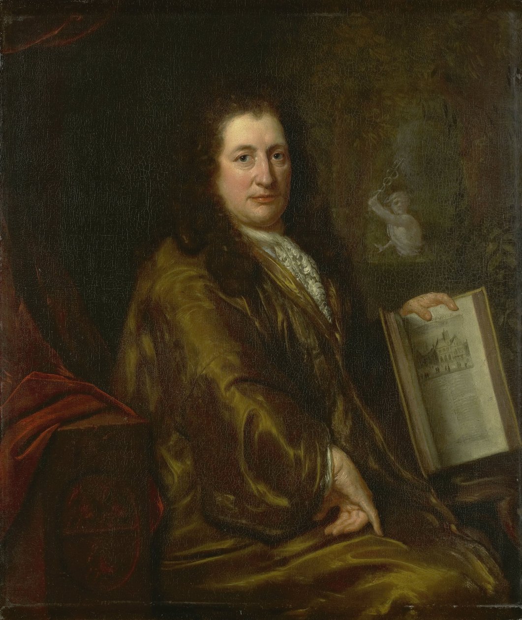 Retrato de Caspar Commelin, librero, editor de periódicos y autor de la historia oficial de Ámsterdam 