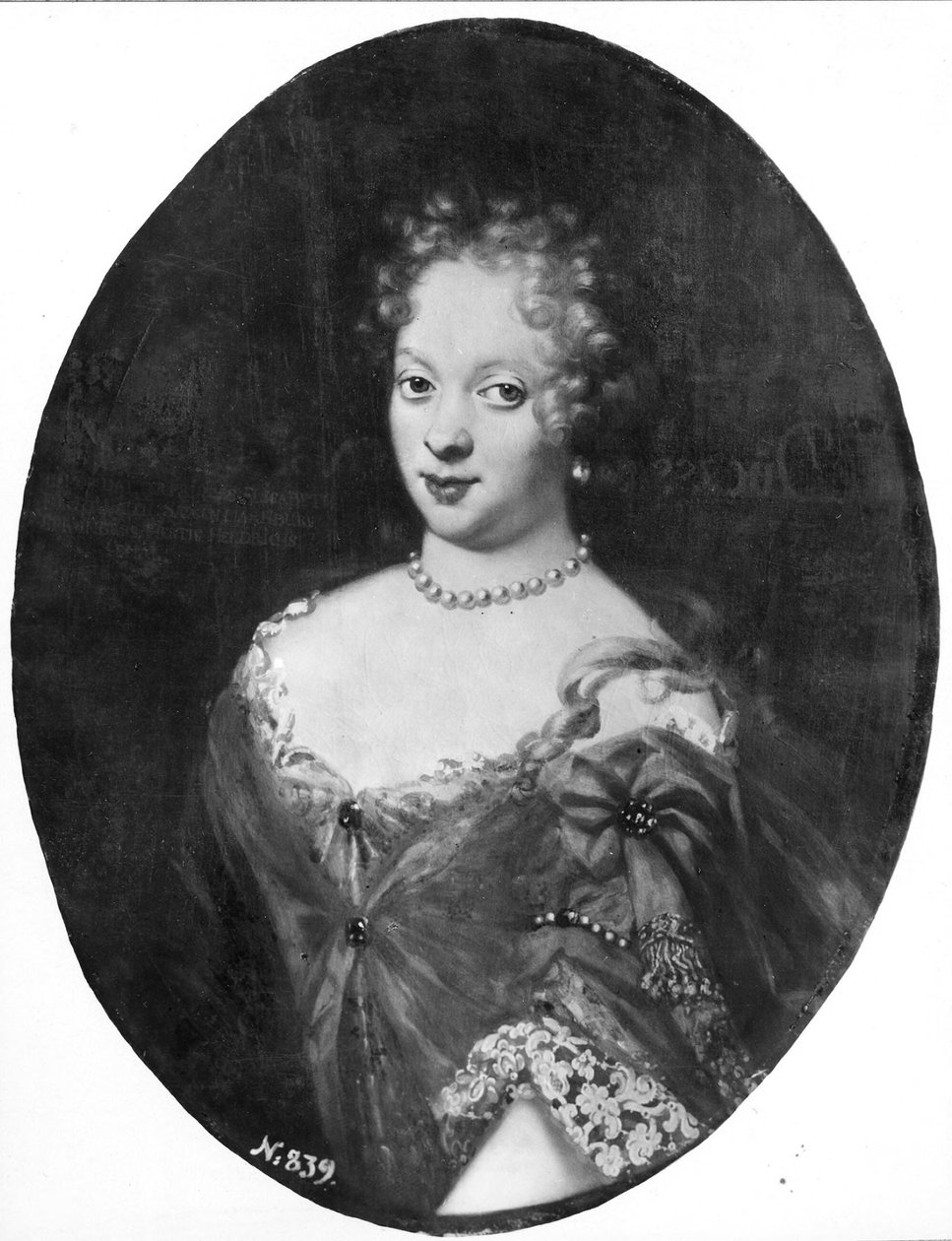 Isabel, 1668-1738, princesa de Mecklemburgo-Güstrow de David von Krafft