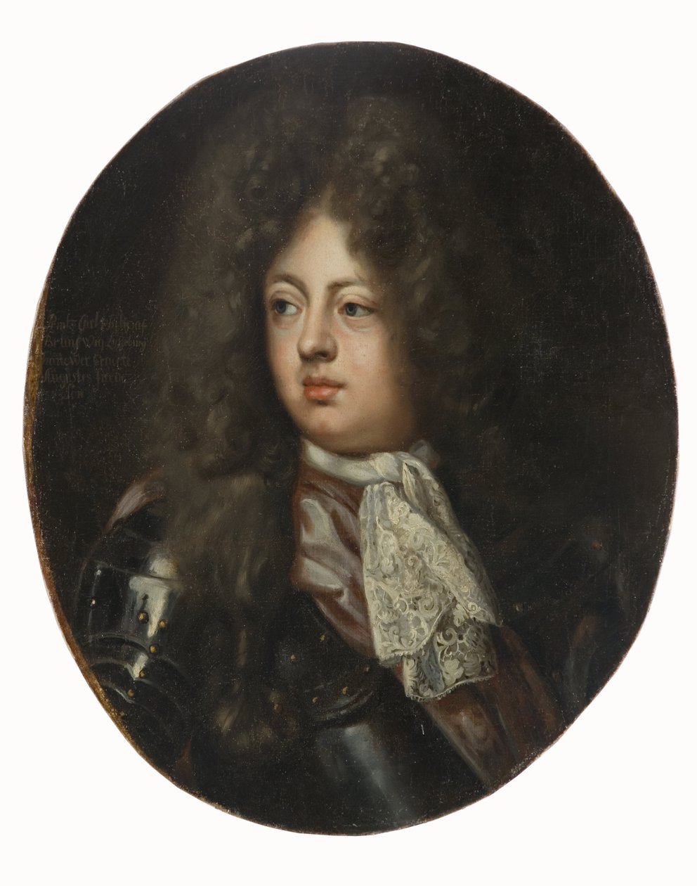 Retrato de Carlos Felipe, Príncipe de Brunswick-Luneburgo de David von Krafft