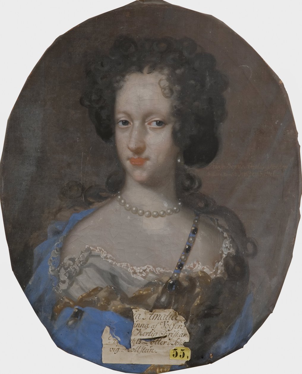 Sophie Amalie von Schleswig-Holstein-Gottorp, princesa danesa-noruega de David von Krafft