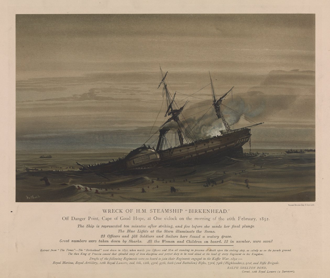 Naufragio del H.M. Steamship 
