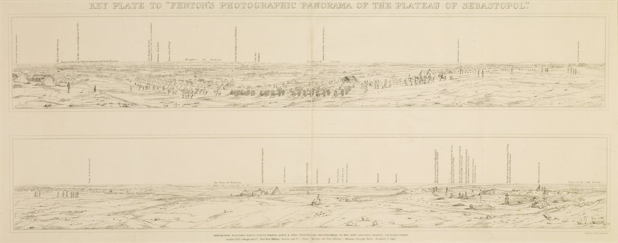 Panorama del Plateau de Sebastopol de Day and Son