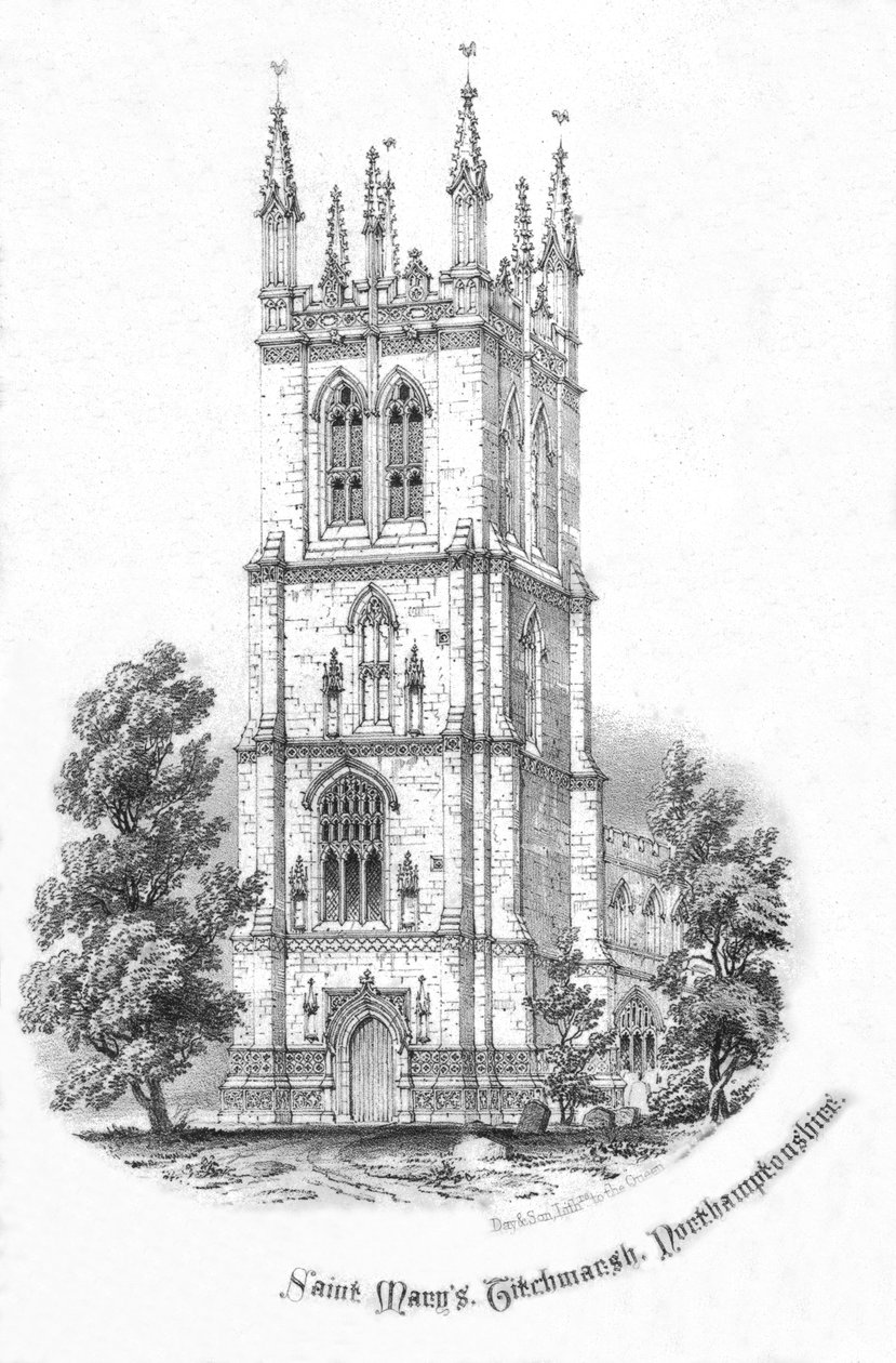 Santa María, Titchmarsh, Northamptonshire, c1850s de Day and Son