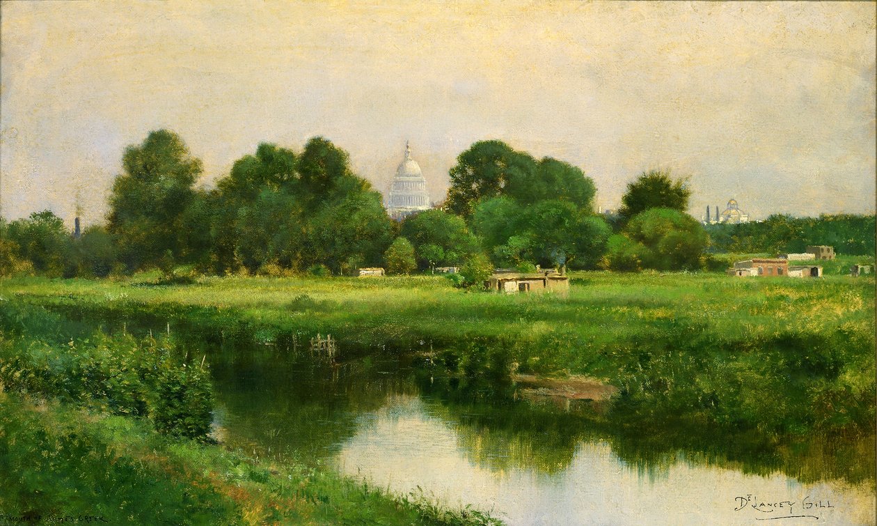 Desembocadura del arroyo James de De Lancey Gill
