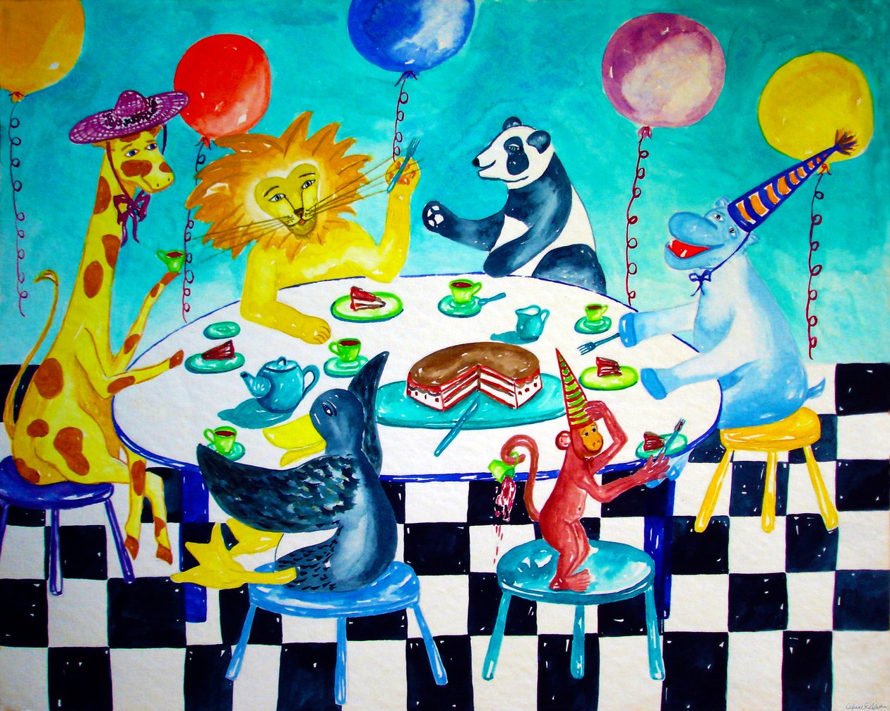 Cumpleaños de animales de Deborah Eve Alastra