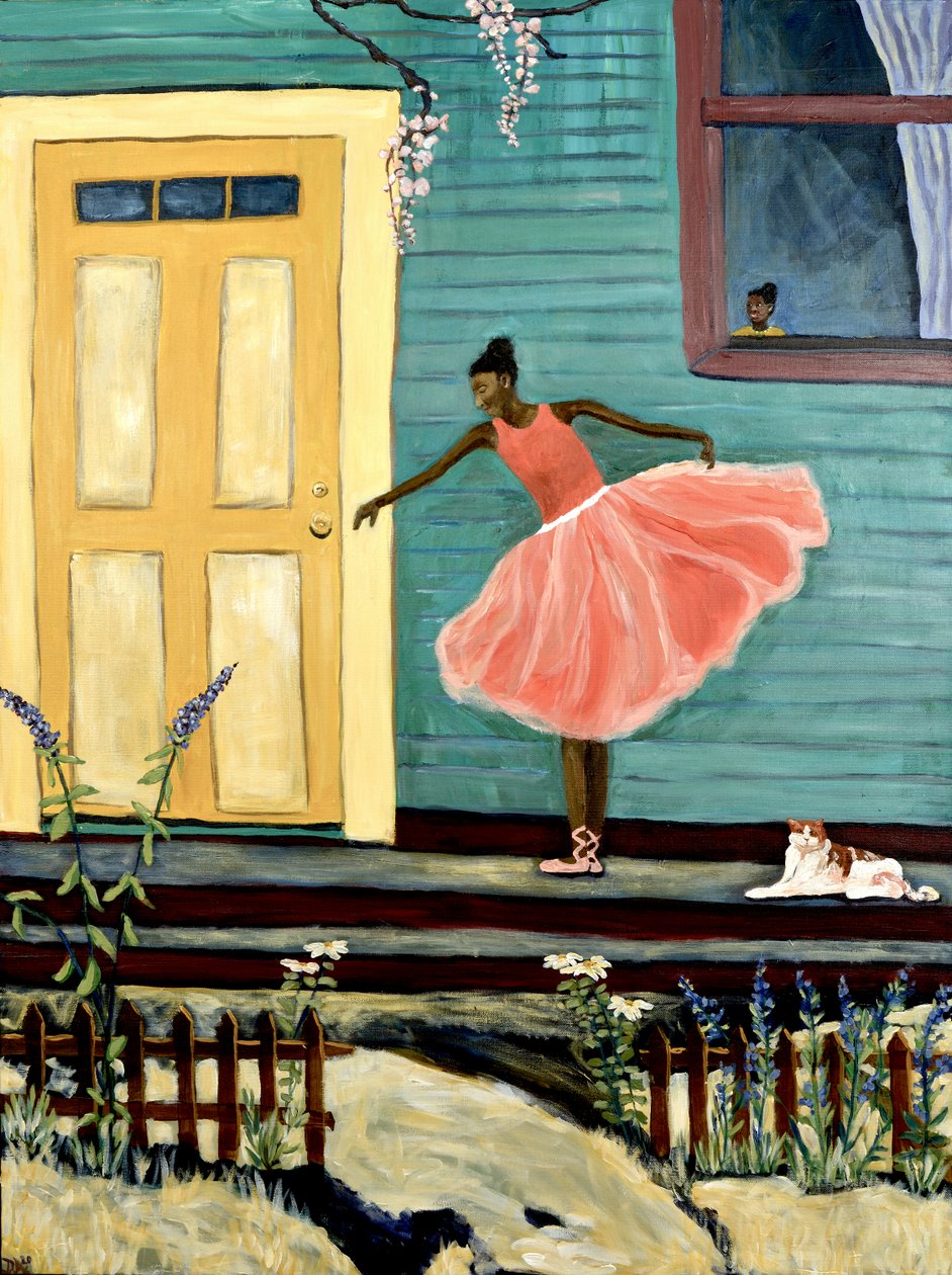 En casa, 2020 (acrílico sobre lienzo) de Deborah Eve Alastra