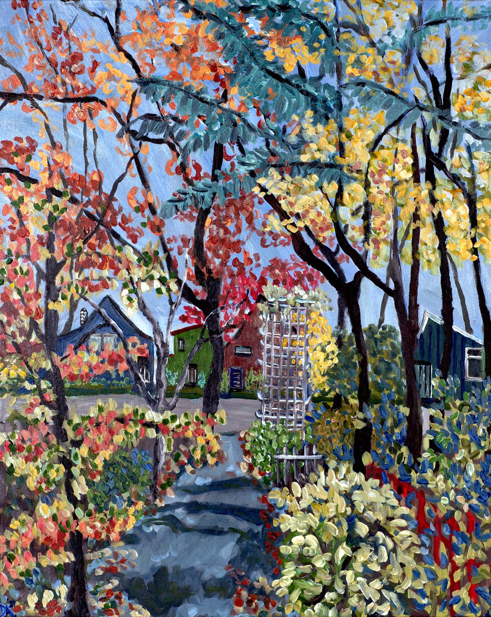 Hojas de otoño, 2022 de Deborah Eve Alastra