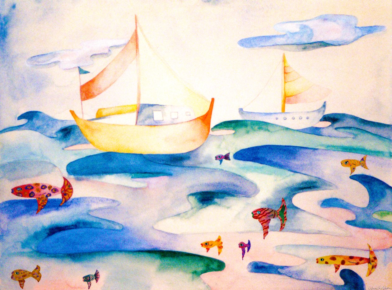 Puzzle del océano de Deborah Eve Alastra