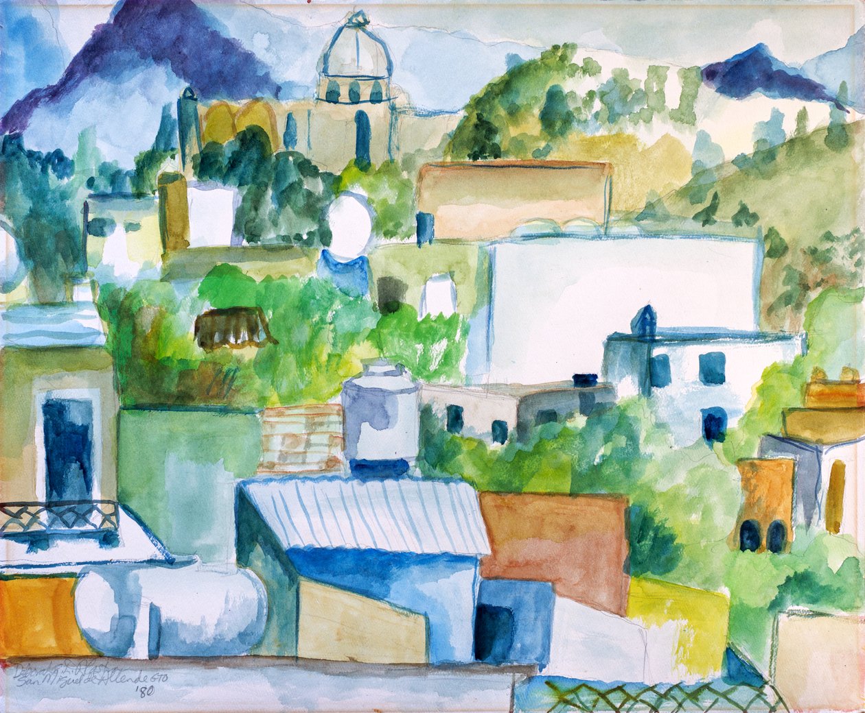 San Miguel View de Deborah Eve Alastra