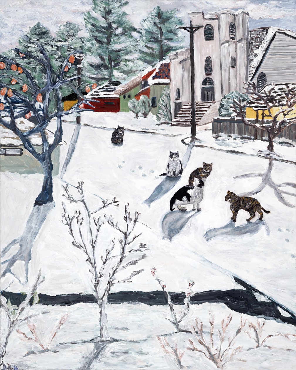Invierno, 2018 (acrílico sobre lienzo) de Deborah Eve Alastra