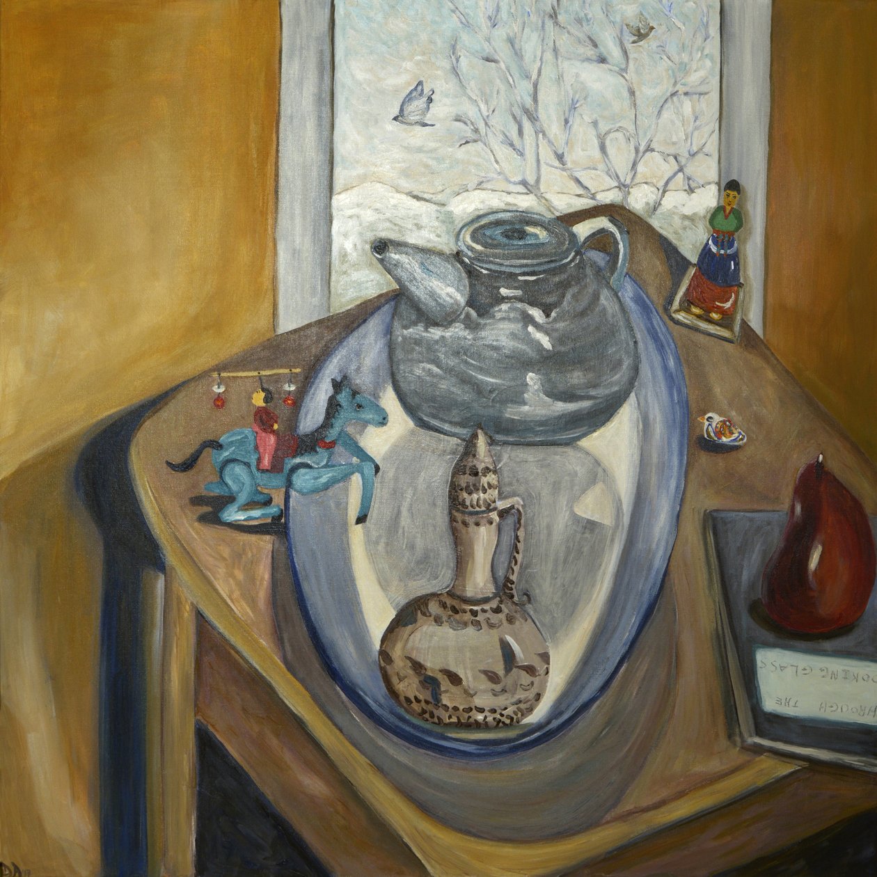 Sombras de invierno, 2015 (acrílico sobre lienzo) de Deborah Eve Alastra