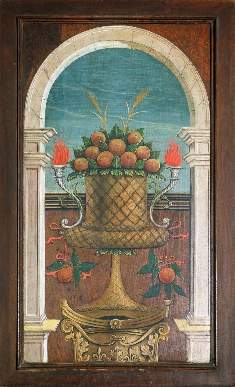 Cesta de Frutas de Defendente Ferrari