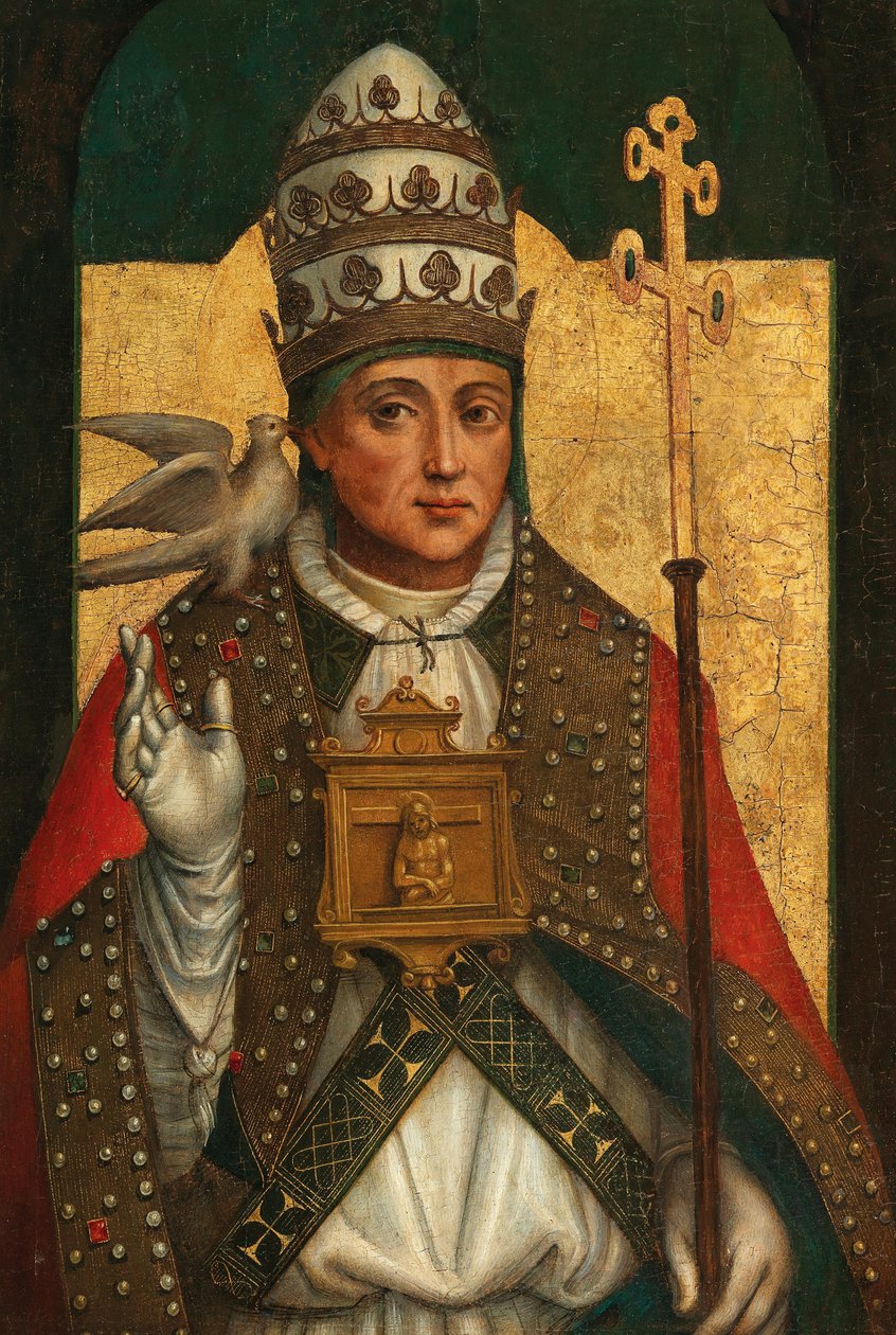 San Gregorio Magno de Defendente Ferrari