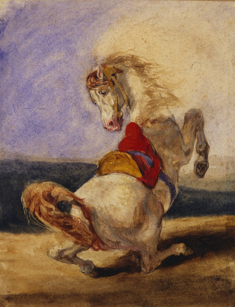 Caballo Encabritado de Delacroix