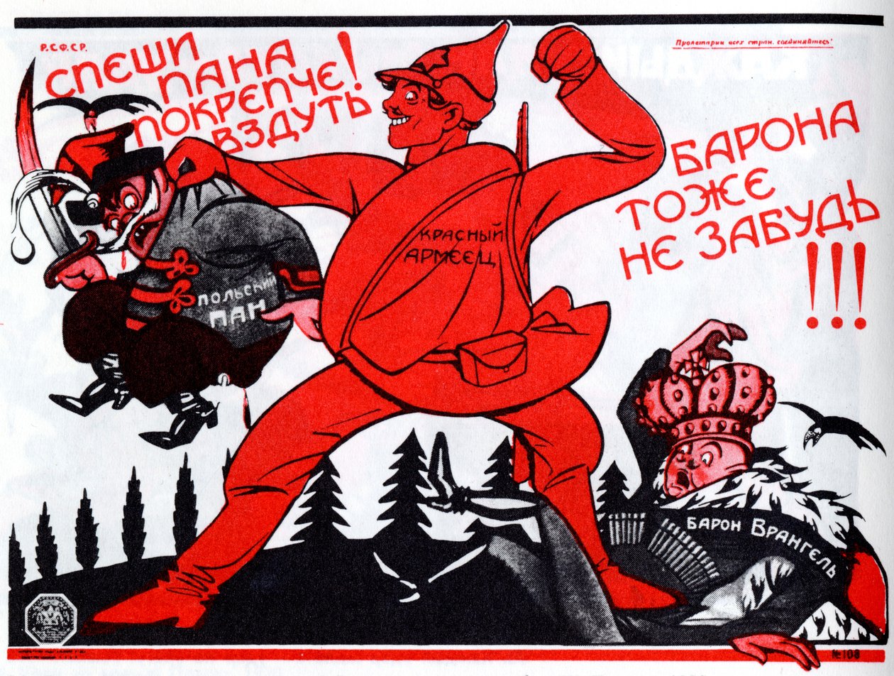 ¡Date prisa, da más de eso!.. Póster, 1920 de Deni