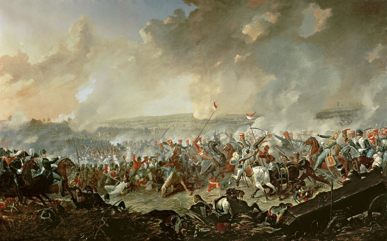 La batalla de Waterloo, 18 de junio de 1815 de Denis Dighton