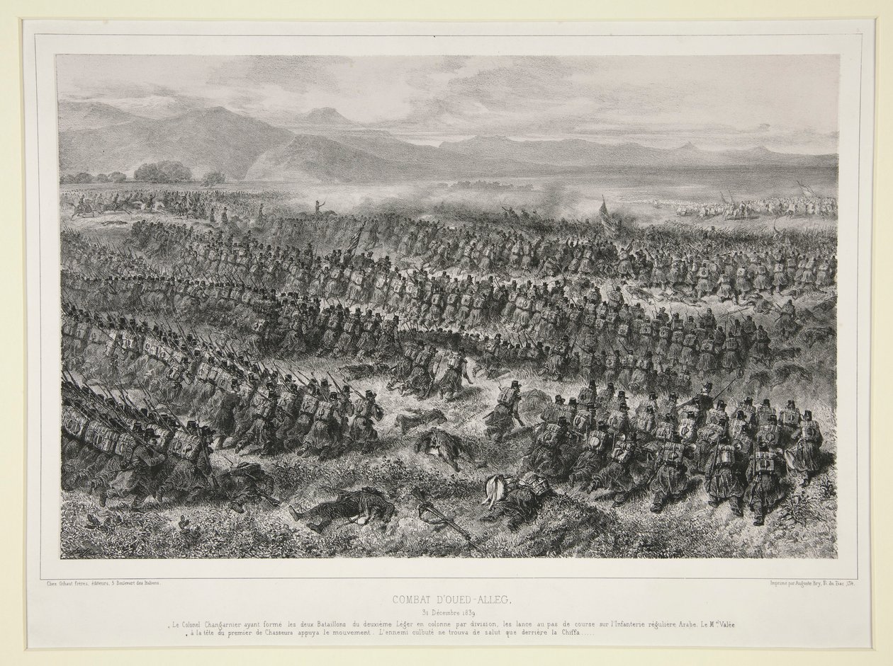 pelea de de Denis Auguste Marie Raffet