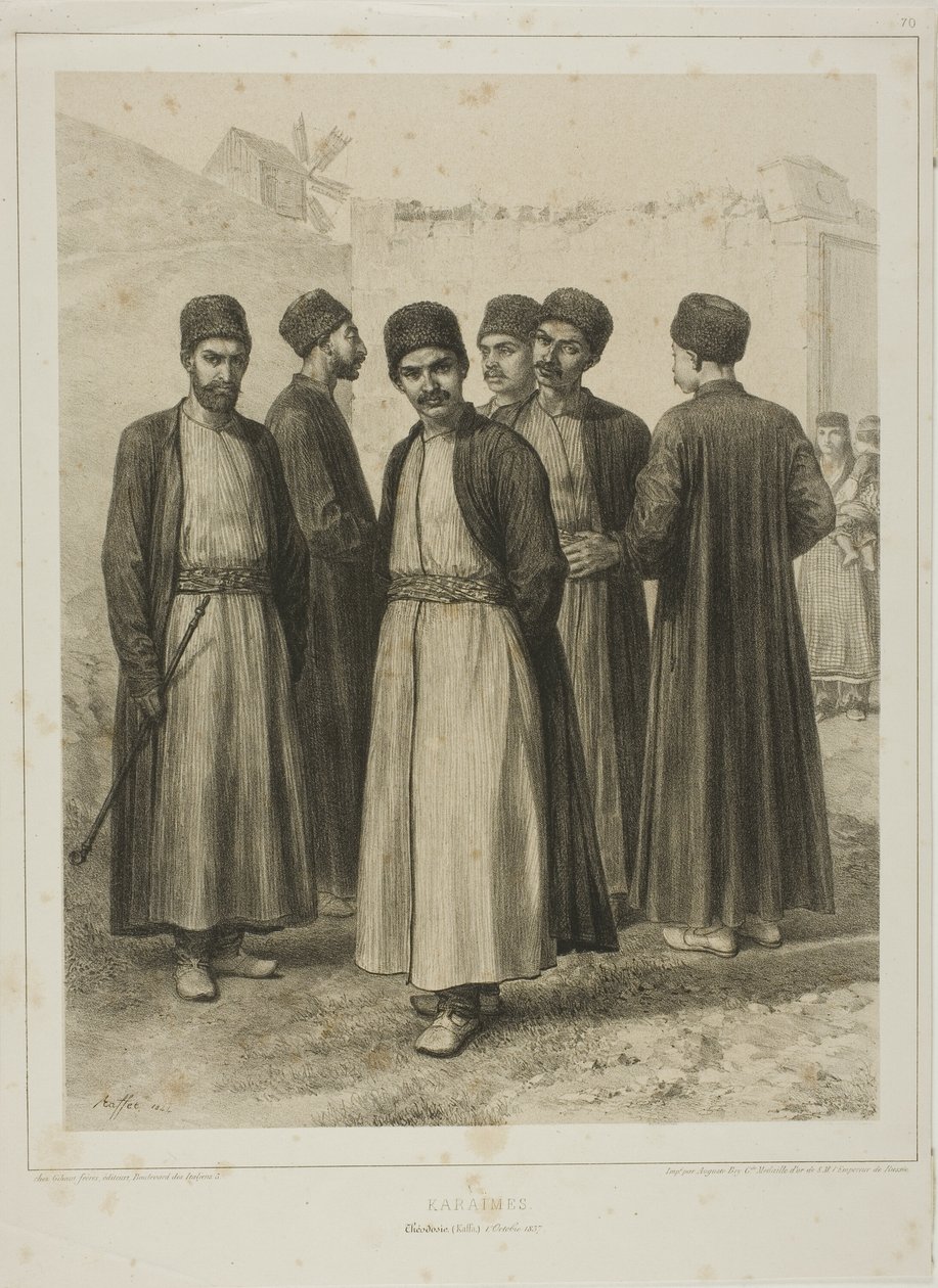 Karaimes, Theodosia, Kaffa, 1 de octubre de 1837 de Denis Auguste Marie Raffet