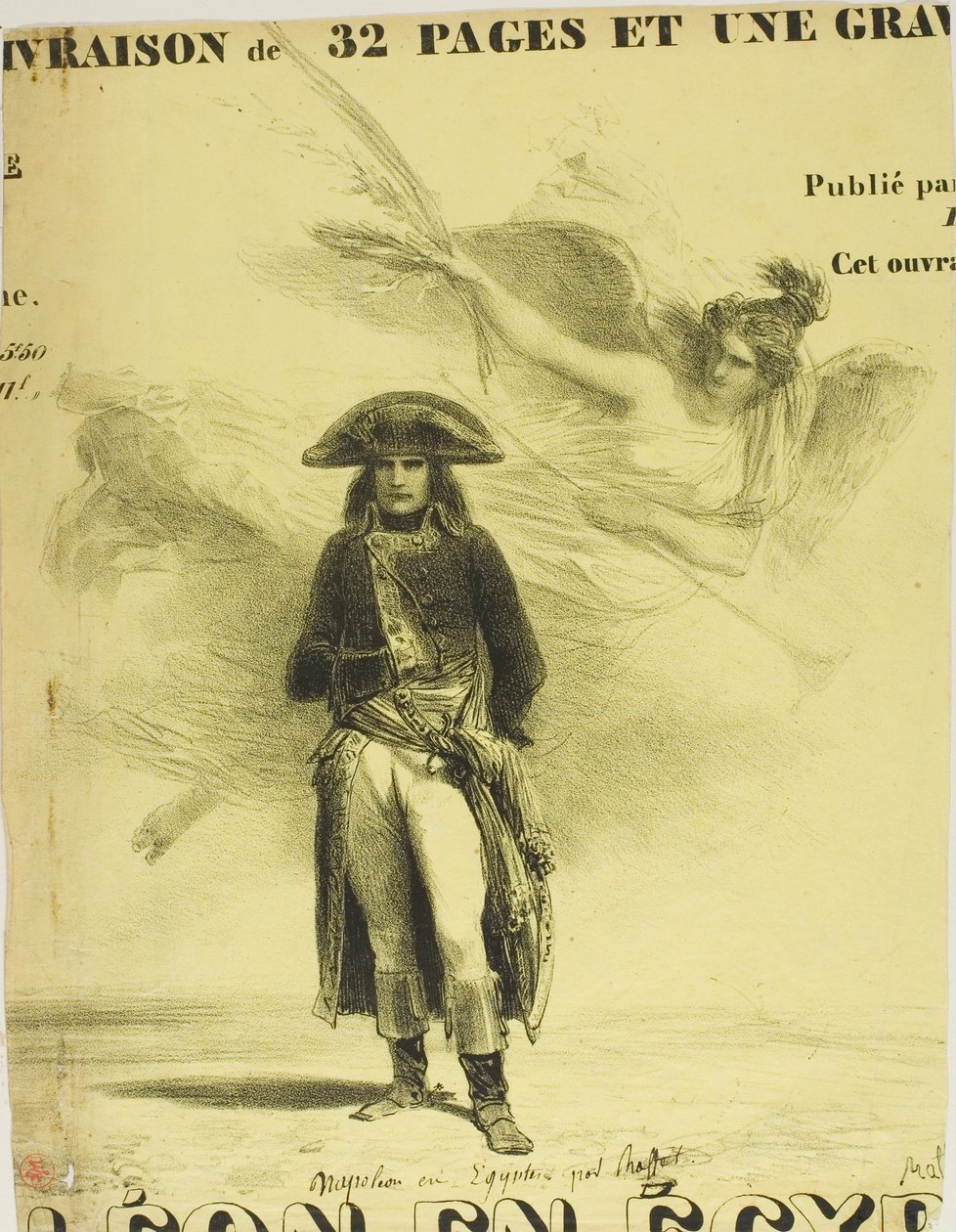 Napoleón en Egipto de Denis Auguste Marie Raffet