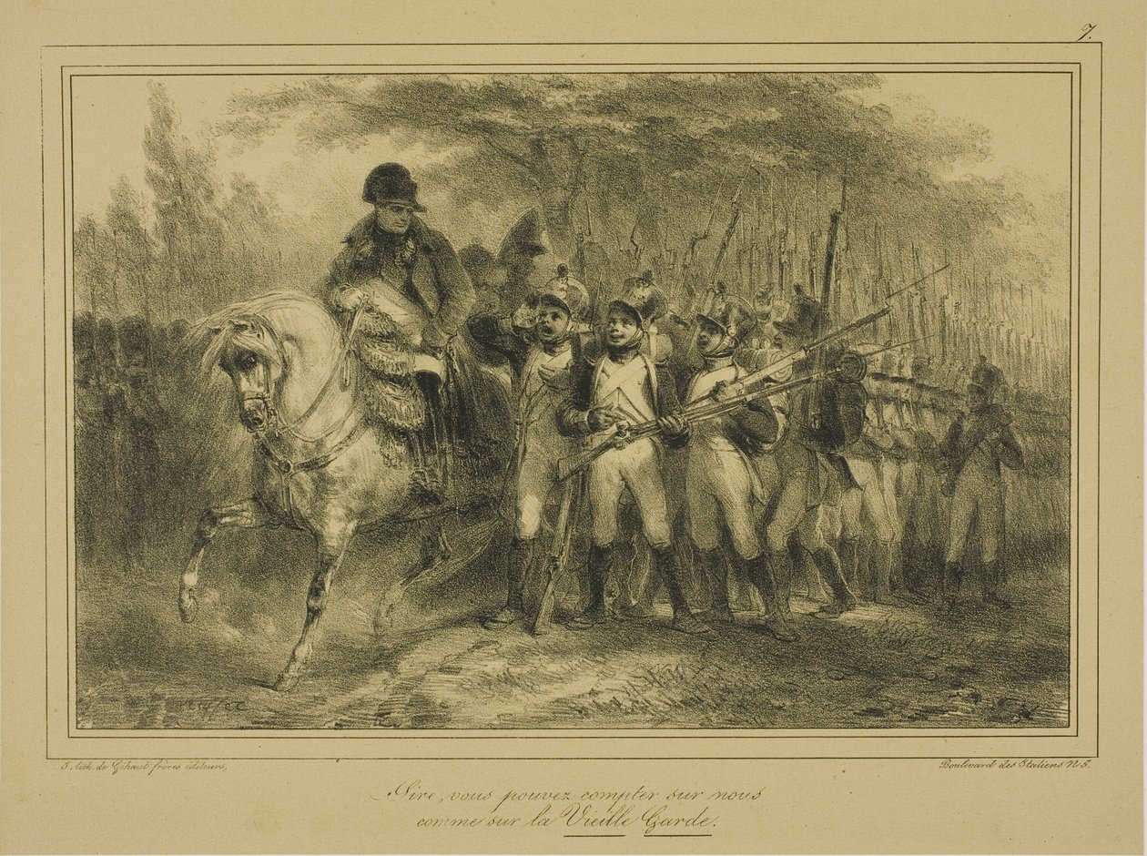 Señor, puede contar con nosotros como con la Vieja Guardia de Denis Auguste Marie Raffet