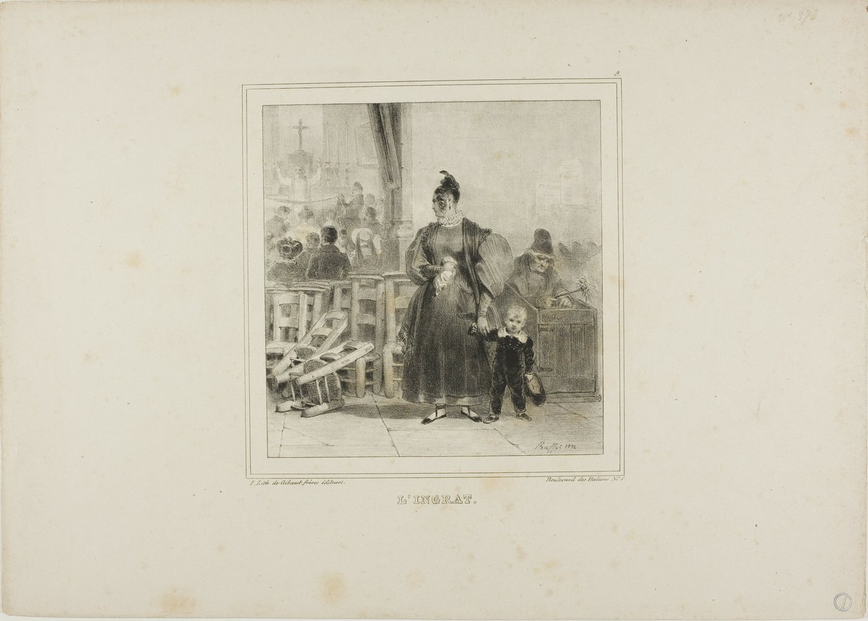 El Ingrato de Denis Auguste Marie Raffet