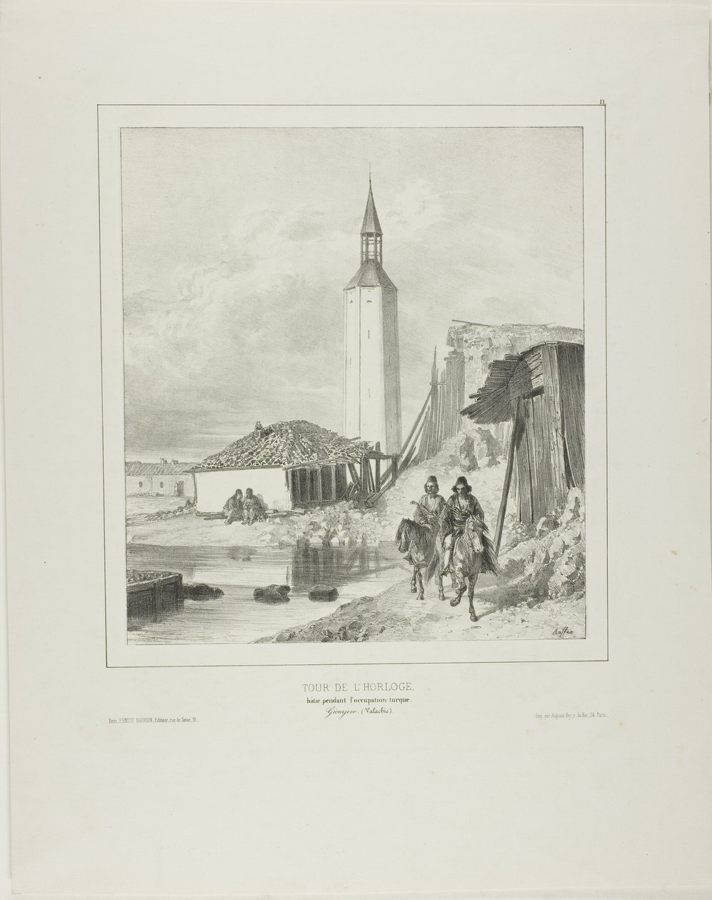 Vuelta por el Campanario, Marco en espera de la ocupación turca de Denis Auguste Marie Raffet