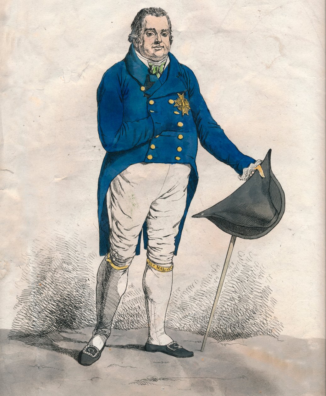 Luis XVIII, 1814 de Denis Dighton