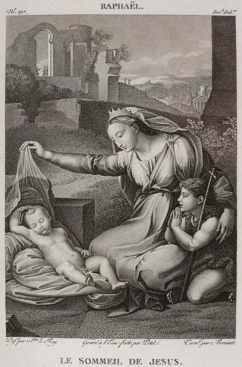 Denis-Sébastien Leroy, Petit y Bovinet - El sueño de Jesús, según Rafael - 1802-1815 de Denis Sebastien Leroy