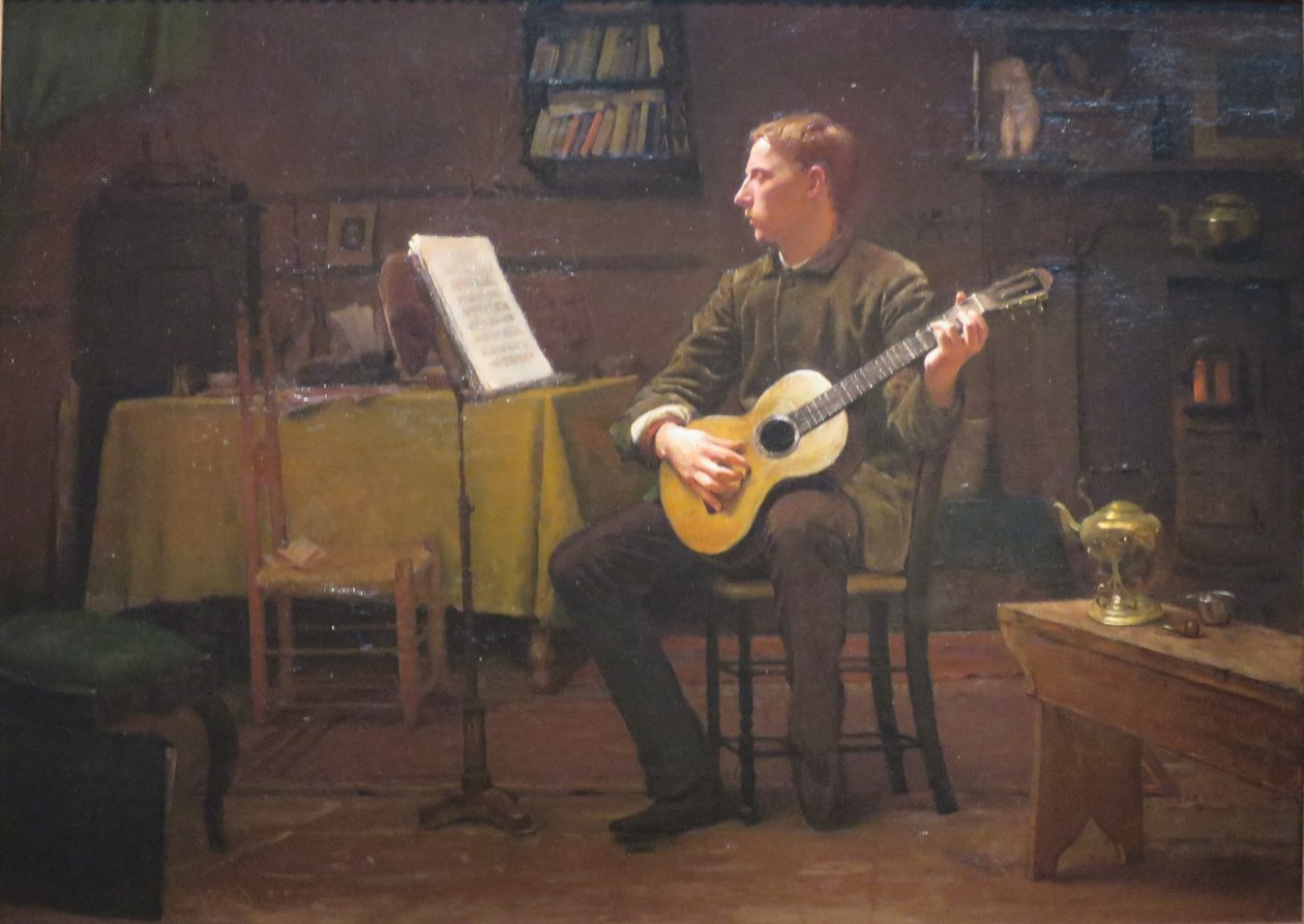 Un bohemio de Dennis Miller Bunker, 1885 de Dennis Miller Bunker