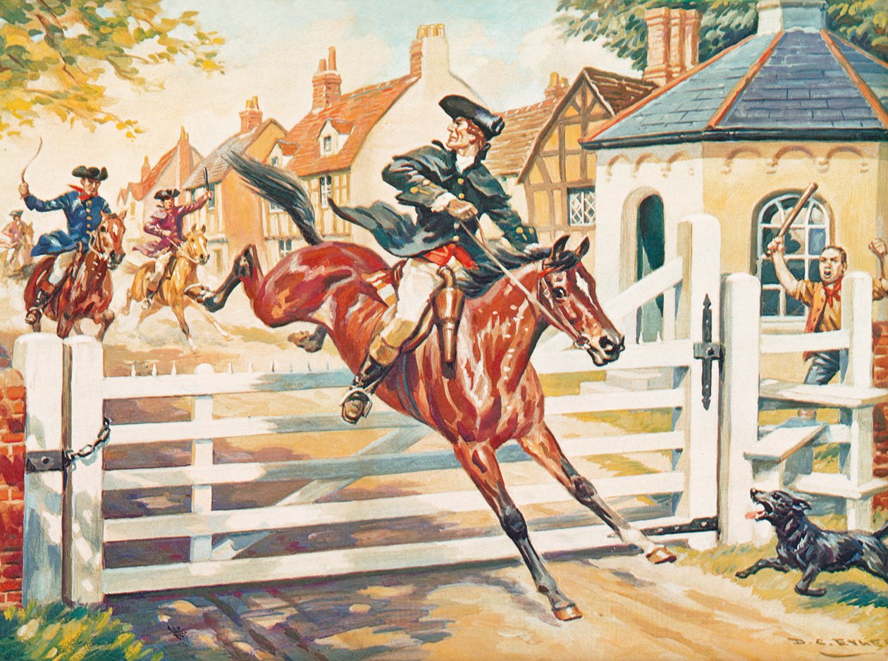 Highwayman perseguido por los Bow Street Runners de Derek Charles Eyles