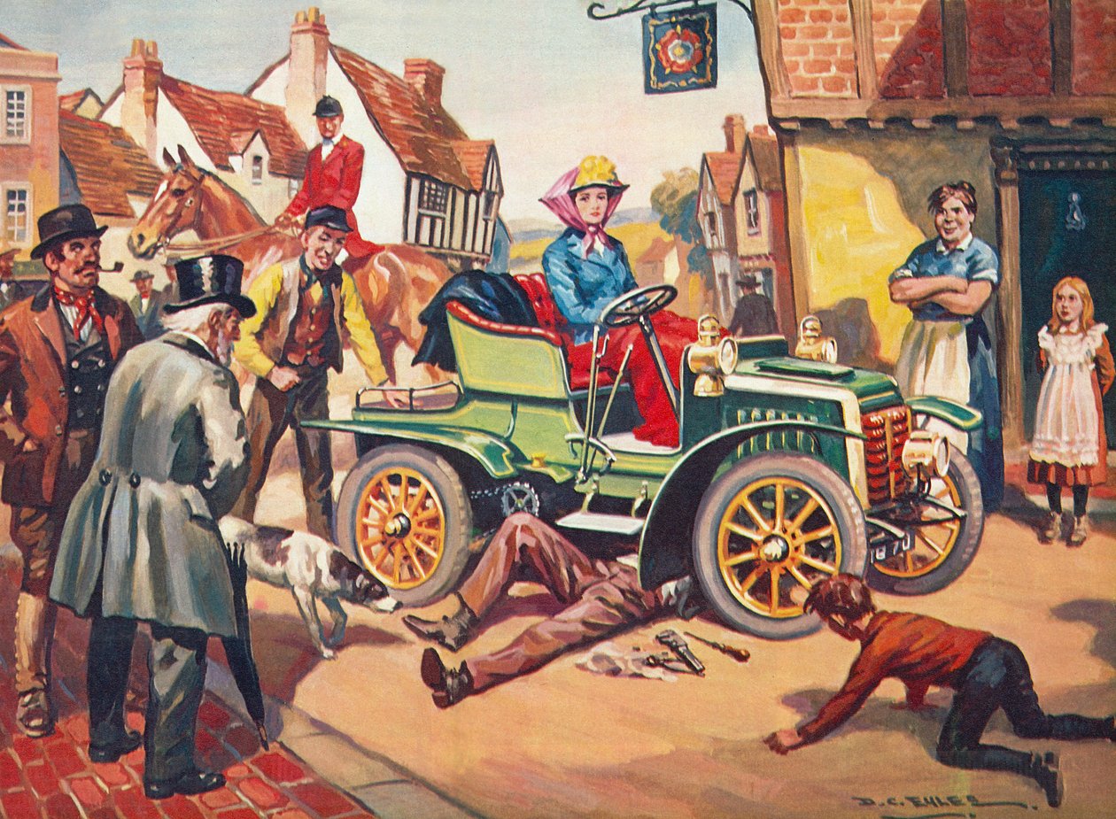 Viaje en coche de Derek Charles Eyles