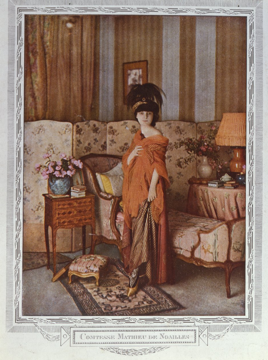 Condesa Anna de Noailles de Marcellin Gilbert Desboutin