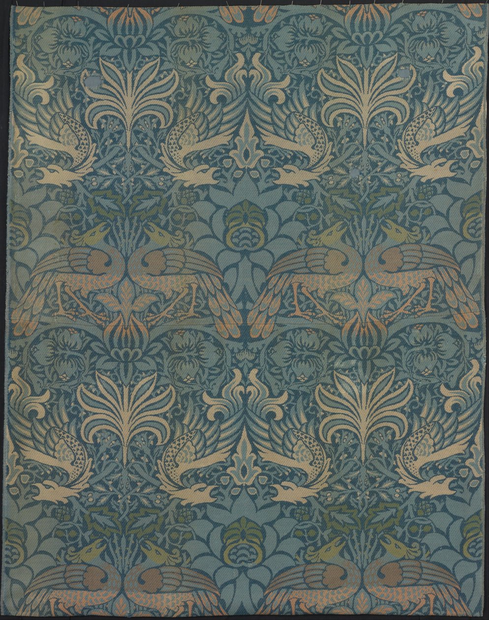 Panel Titulado Pavo Real y Dragón de Designed by William Morris
