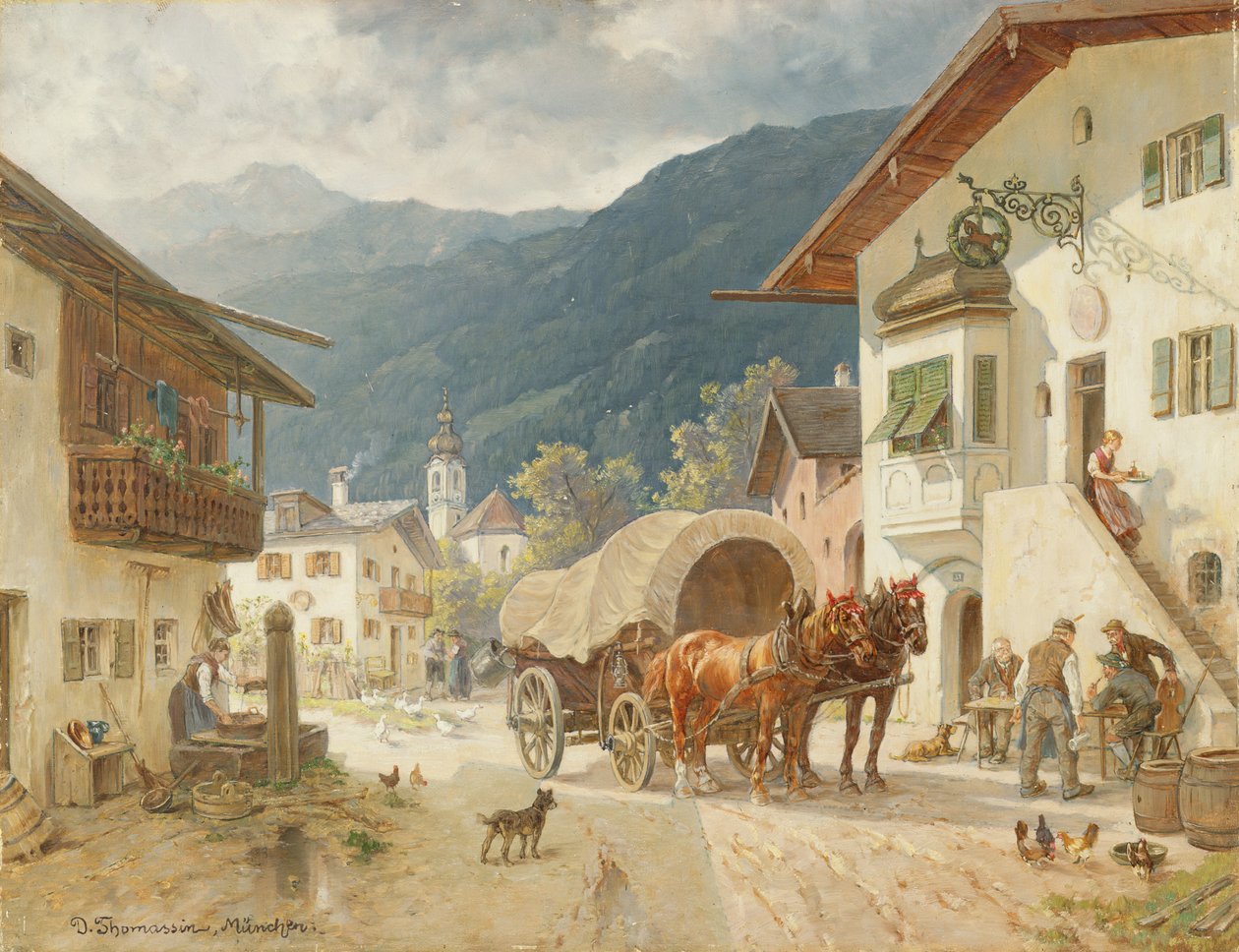 La posada, Múnich de Desire Tomassin