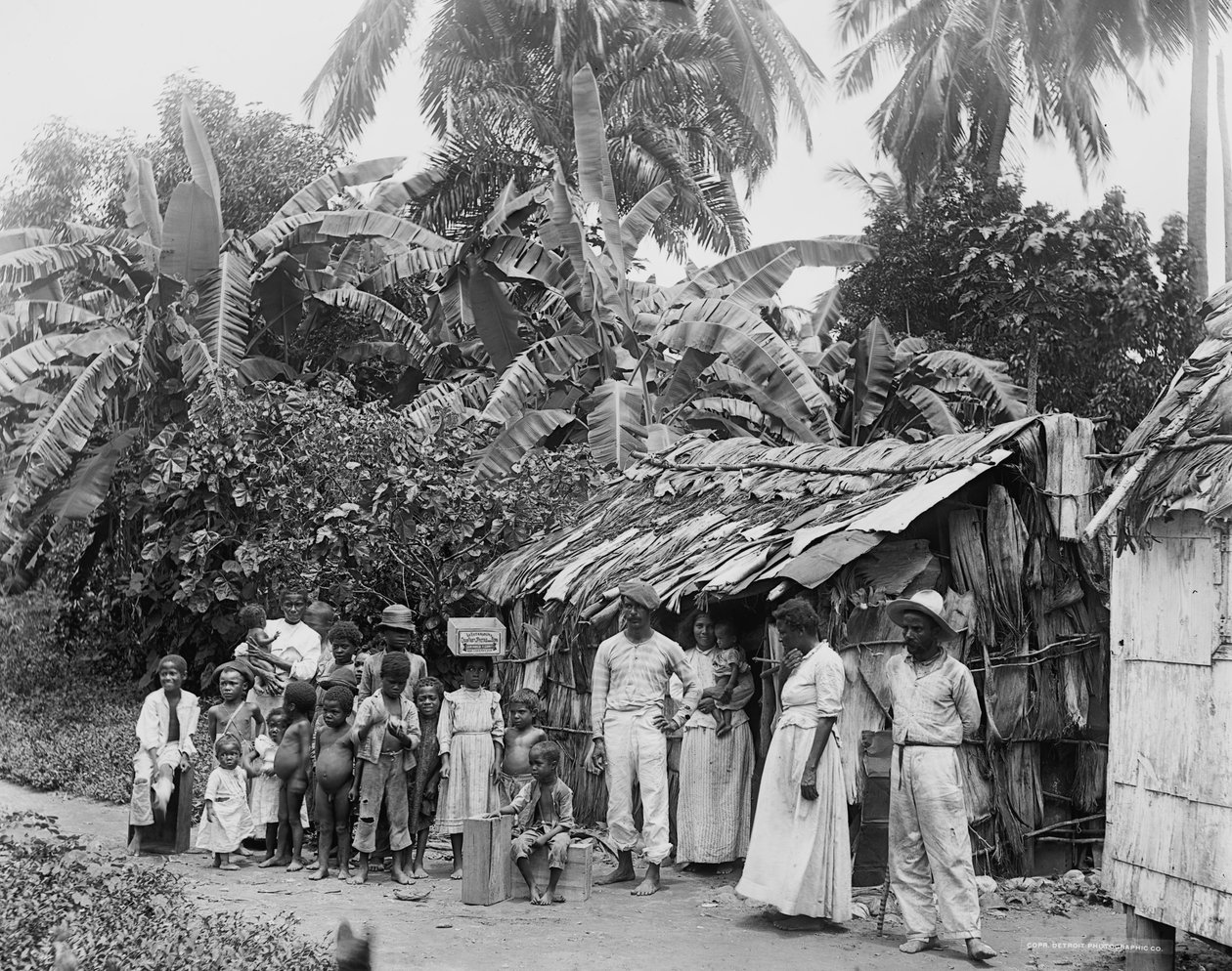 Nativos puertorriqueños de Detroit Publishing Co.