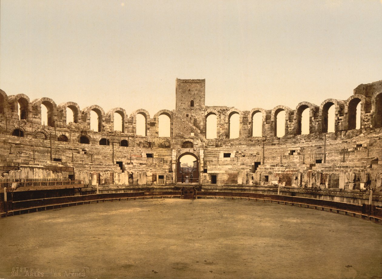 Arena, Arles, Francia de Detroit Publishing Co.