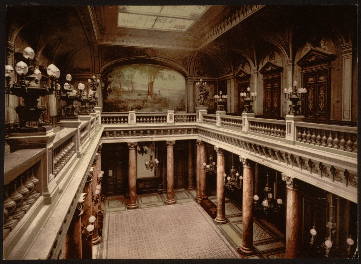 Entrada del casino, Atrio, Monte Carlo, Riviera de Detroit Publishing Co.