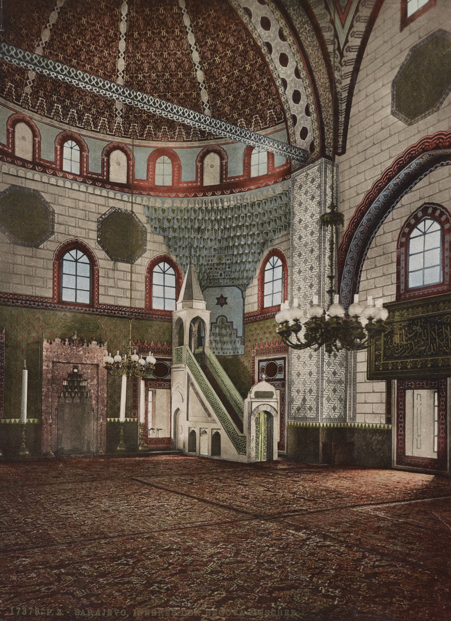 Mezquita Gazi Husrev-beg, Sarajevo, 1905 de Detroit Publishing Co.