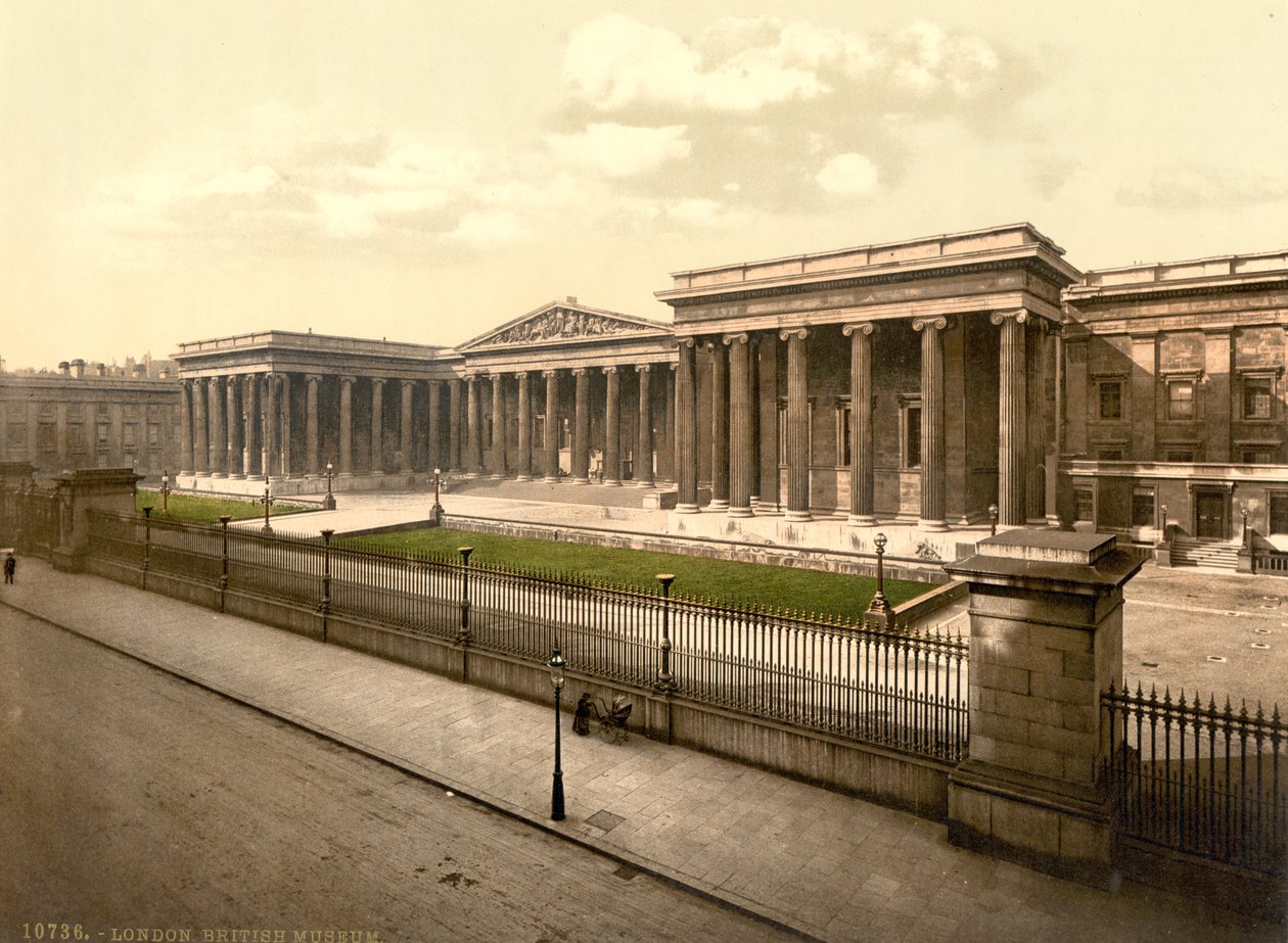 Museo Británico, Londres, c.1890-1900 de Detroit Publishing Co.
