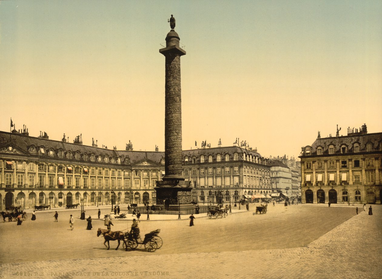 Place Vendome, París, c.1900 de Detroit Publishing Co.