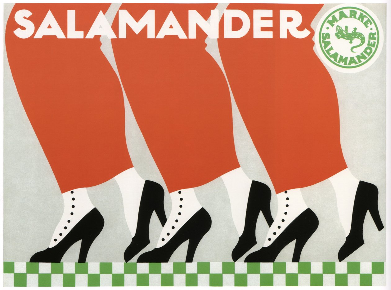 Zapatos Salamandra, 1912 de Deutsch
