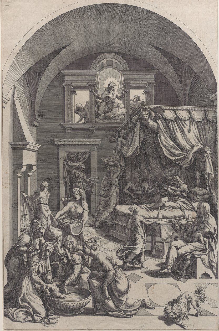 Nacimiento de San Juan Bautista de Diana Mantuana