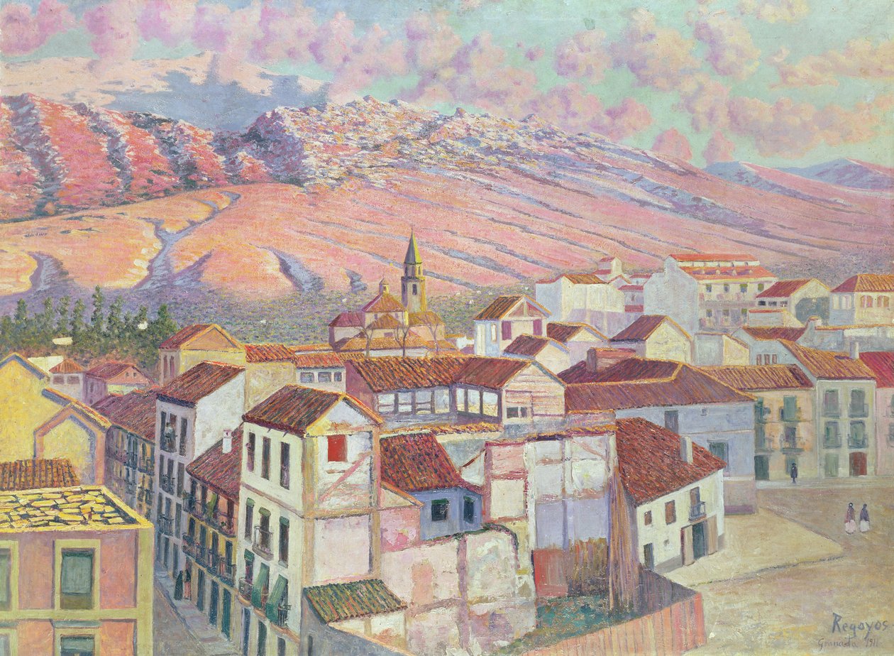 Vista de Granada de Diario or Dario de Regoyos y Valdes