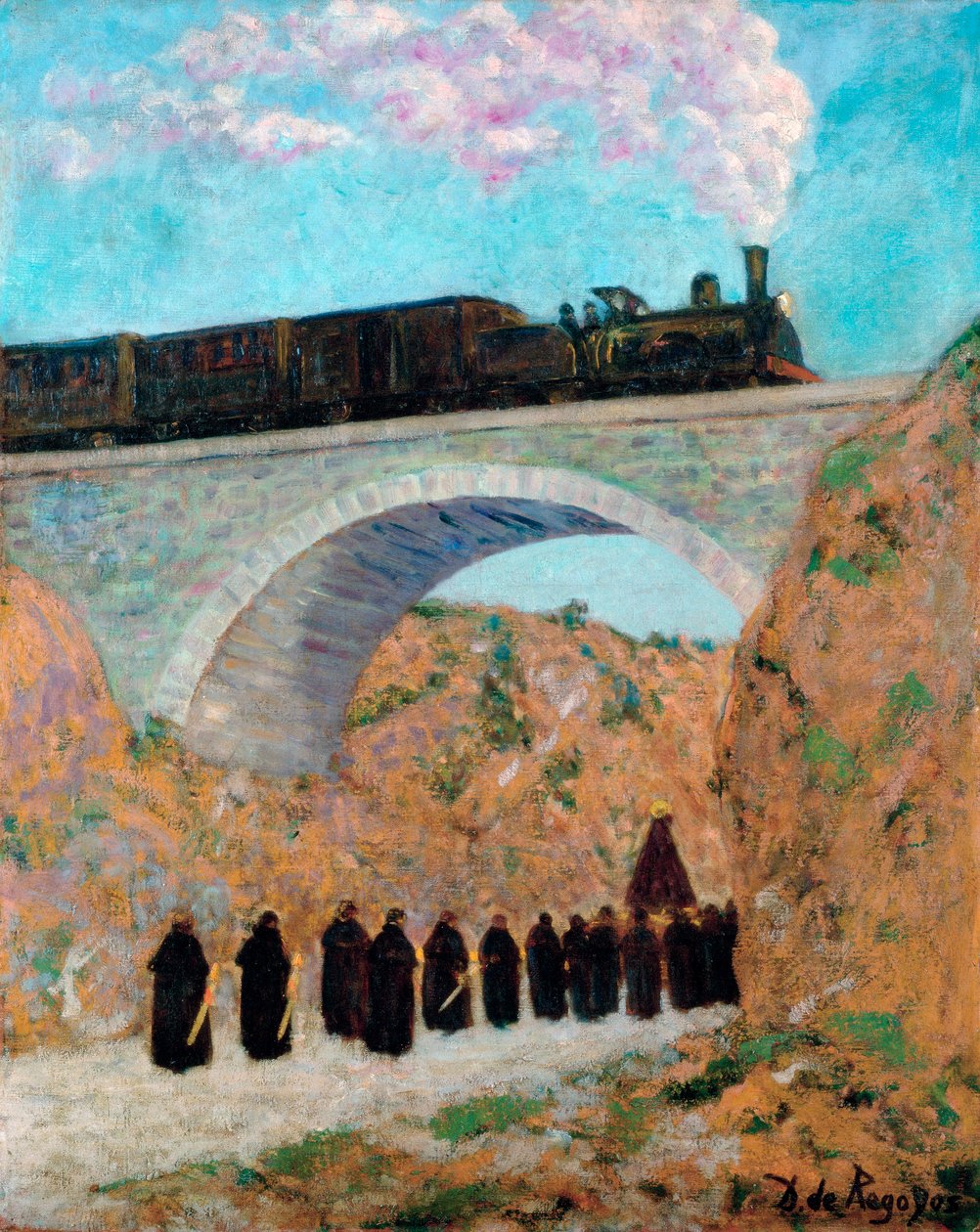 Viernes Santo en Castilla, 1904 de Diario or Dario de Regoyos y Valdes