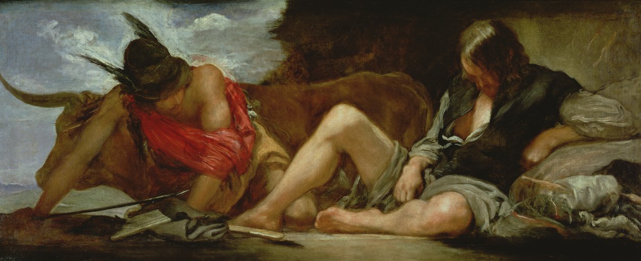 Mercurio y Argos, c.1659 de Diego Velázquez