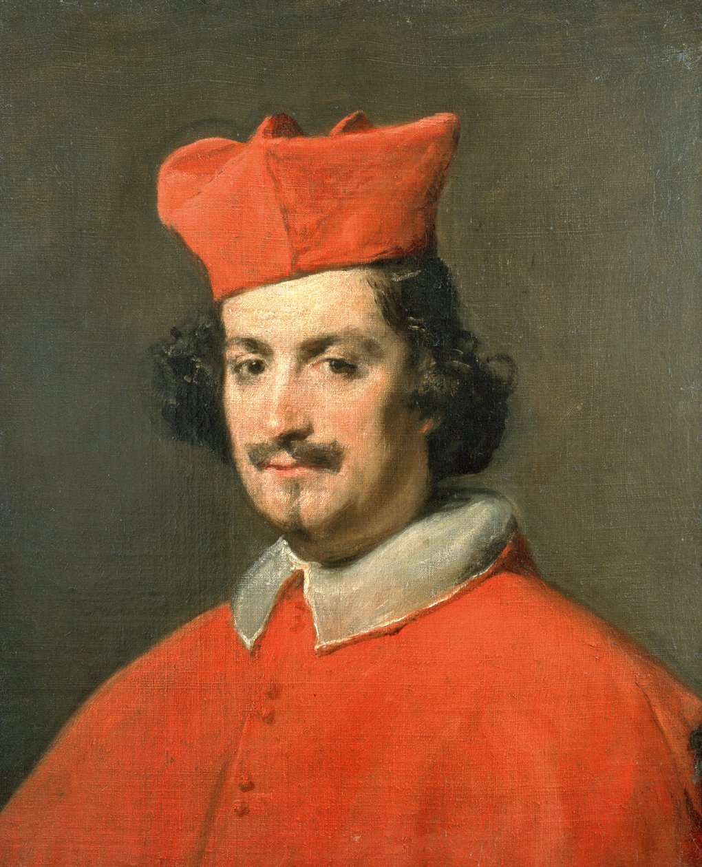 Retrato del Cardenal Camillo Astali Pamphili, 1650 de Diego Velázquez