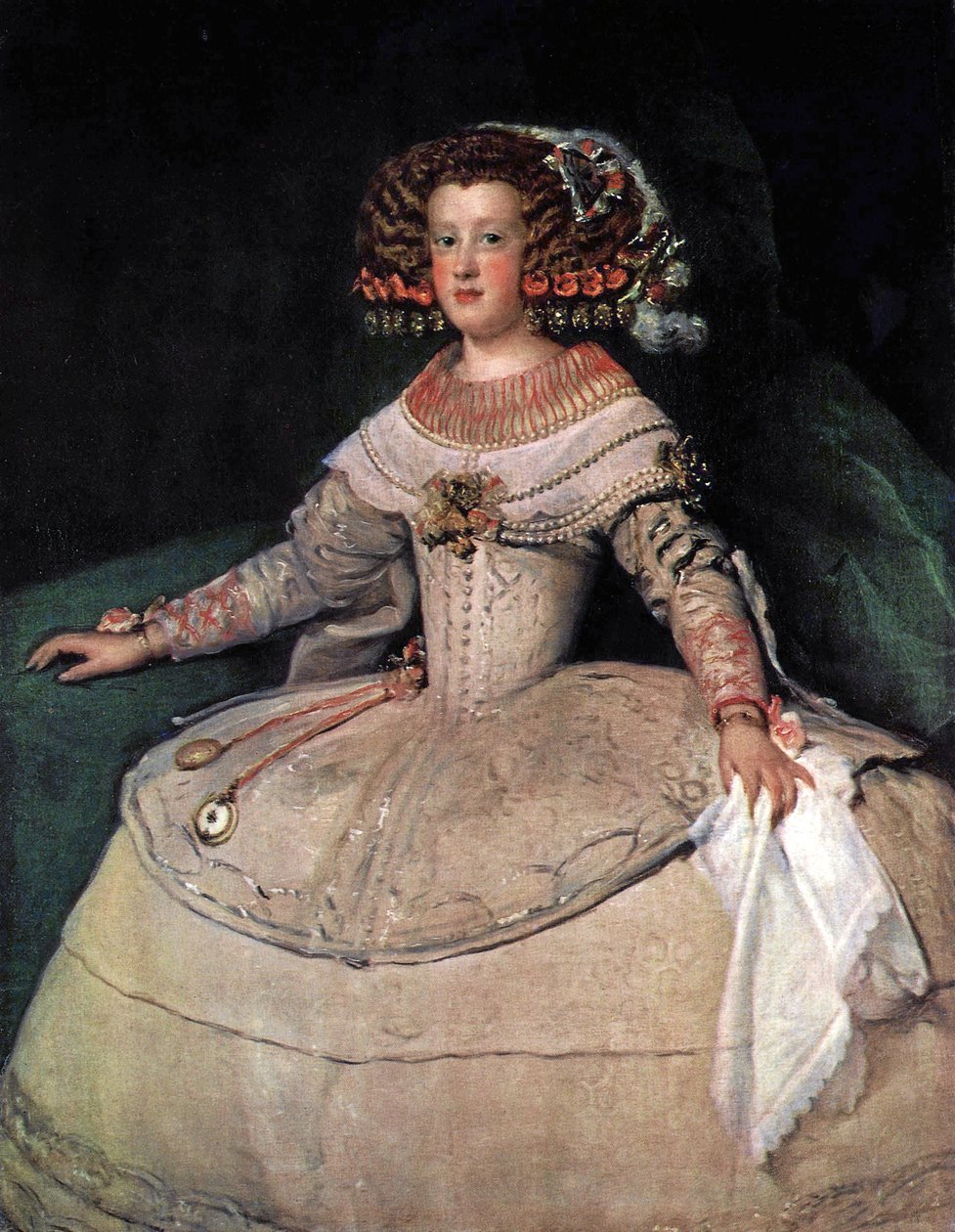 Retrato de la infanta María Teresa a los 14 años de Diego Velázquez
