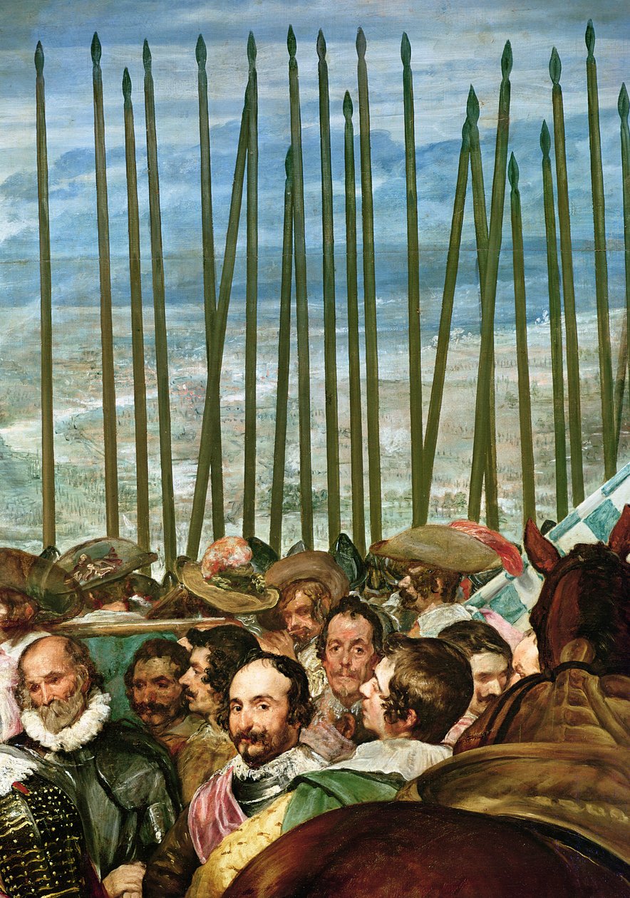 La rendición de Breda, 1625, (detalle) de Diego Velázquez