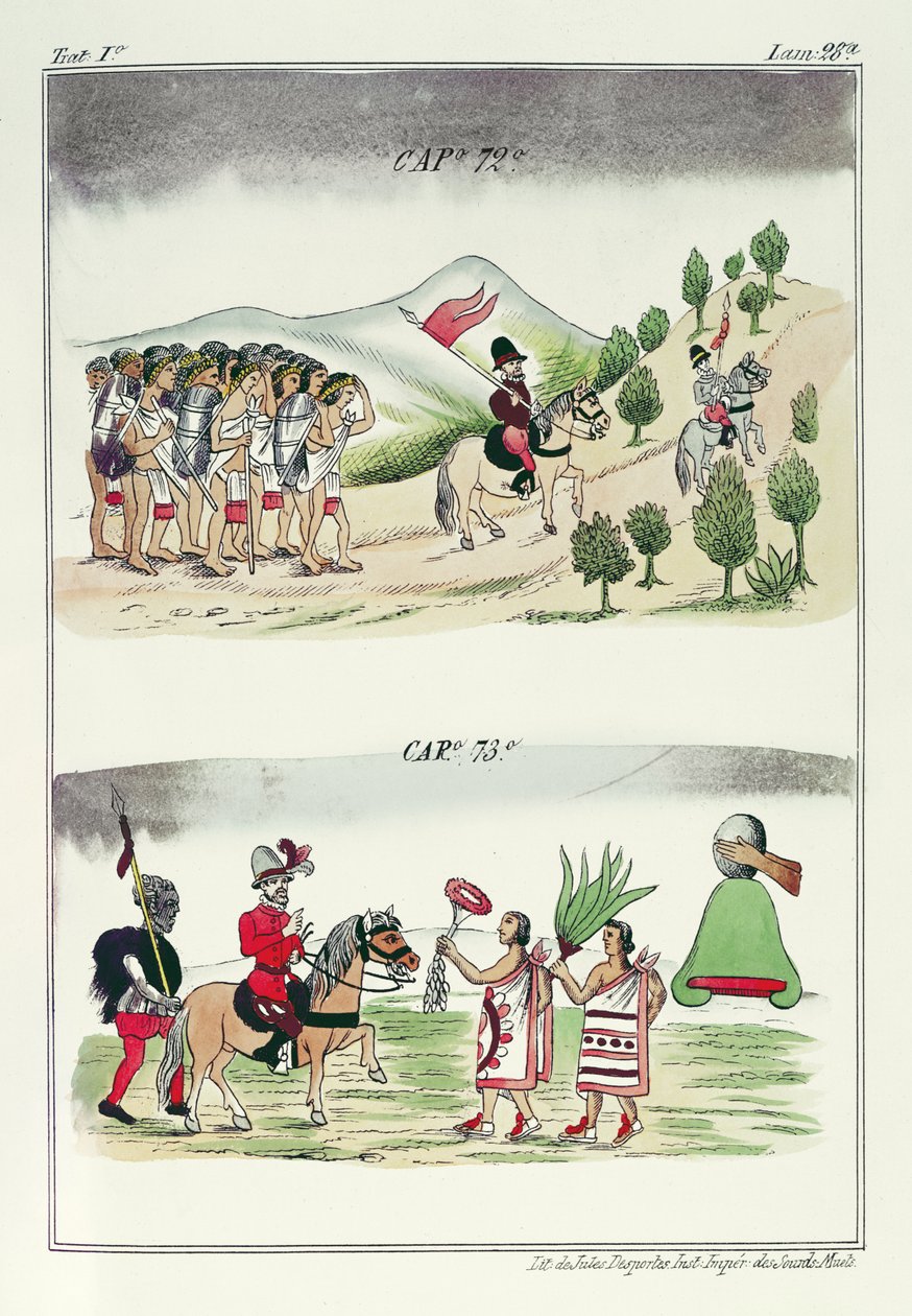 Cap 72 y Cap 73, ilustraciones de 