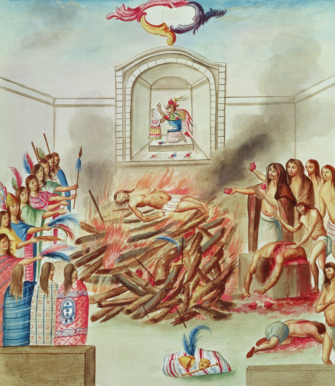 Tomo 3 fol.132, Un sacrificio humano, de 
